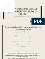 Responsabilidad Civil Del Personal de Salud