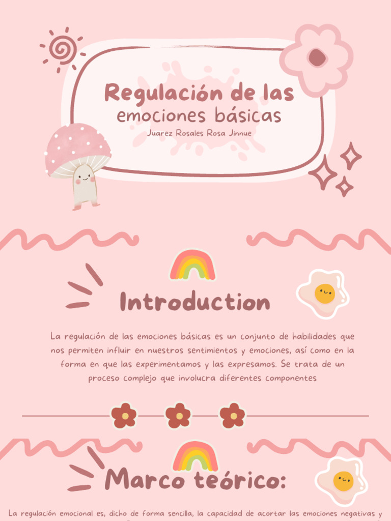 Regulación Emocional Infantil | PDF | Las emociones | Sicología