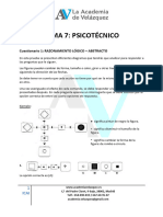 Tema 7. Psicotécnico