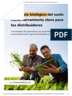 El Análisis Biológico Del Suelo Como Herramienta Clave para Los Distribuidores