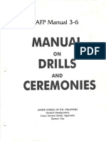 AFP Manual 3-6 - Manual On Drills and Cetremonies