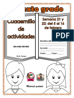 6° S21 y 22 Cuadernillo de Actividades Profa Kempis