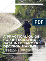 A Practical Guide To Integrating Data Into Farmer 'S Decision Making - Lessons From Asia - IDH 2020 JAN