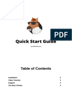 Quick Start Guide Envato 1.3