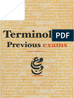 Previous Exams - Terminology - M3WAN