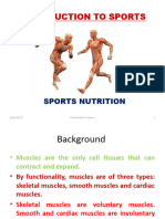 Sports Nutrition (Preamble)