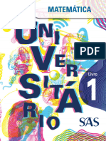 Matemática [1 de 6] - Apostila SAS Pré-Universitário 2020