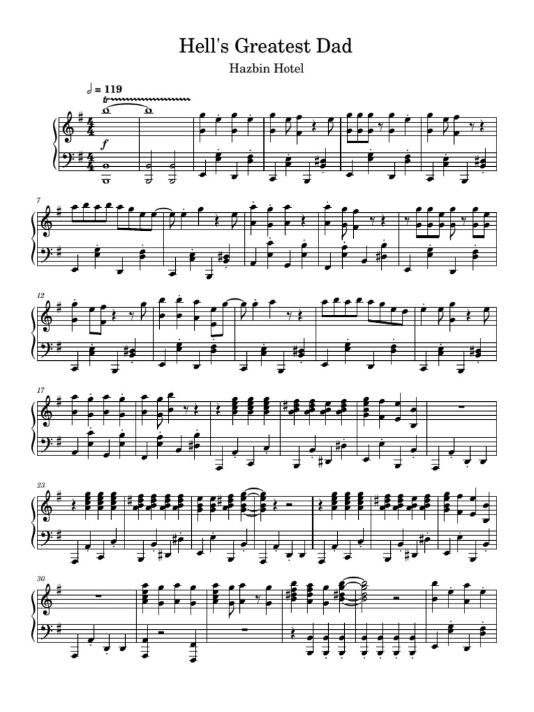Hells Greatest Dad Hazbin Hotel | PDF
