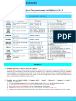 a2 Grammaire Adjectifs-pronoms-Indc3a9finis Corrigc3a9