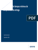 Boletín CC 27 - 2023 Actualización de Tiempos Mínimos de Compromisos de Entrega