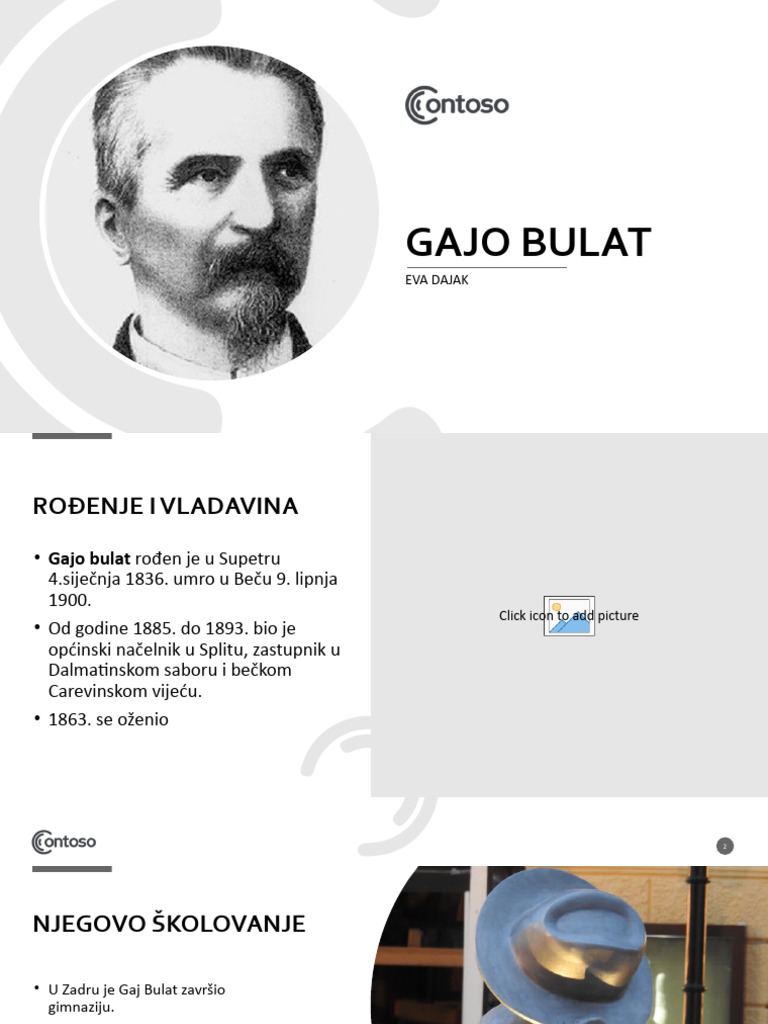 Gajo bulat prezentacija pdf
