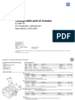 Catalogo Delle Parti Di Ricambio: 6 S 800 TO #Di Materiale: 1346.001.027 Data Odierna: 23.01.2014