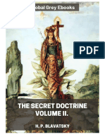 Helena Blavatsky Secret Doctrine Volume II