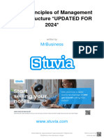 Stuvia 1465479 Unit 6 Principles of Management Exam Structure Updated For 2024