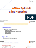 Integral Definida y Sus Aplicaciones