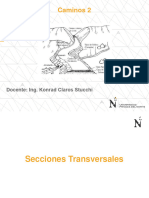 Secciones Transversales