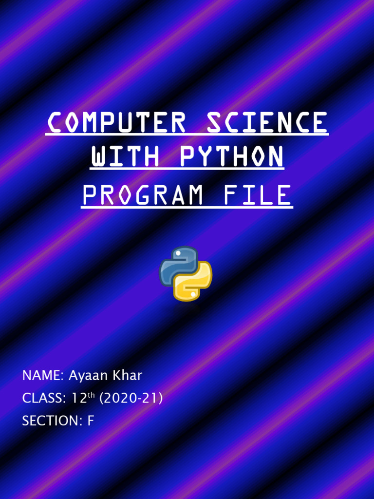 Python Projects for Class 12 | PDF | Queue (Abstract Data Type) | Data ...