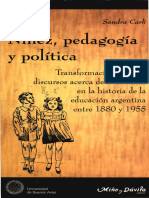 Carli S. Niñez, Pedagogía y Política Cap. 1