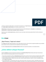 ¿Qué Es El Buyer Persona y Cómo Crearlo?