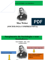Aulas - O Pensamento Sociológico de Max Weber