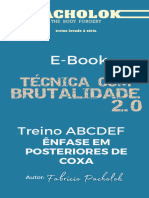 Treino ABCDEF - Ênfase em Posteriores de Coxa