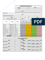 Cronograma de Inspecciones de Seguridad