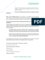 Problema de Investigación. Cronograma y Presupuestotarea