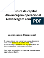 FIN - Módulo 4 - Estrutura de Capital - Alavancagem - Operacional