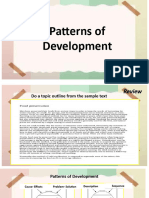 Patterns of Development