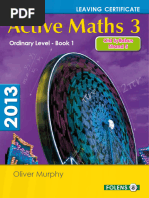 Active Maths 3 Leaving Cert Ordinary Level Old Strand 5 Booklet