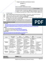 Química 1: Deberás Subir Un Solo Archivo en Formato PDF