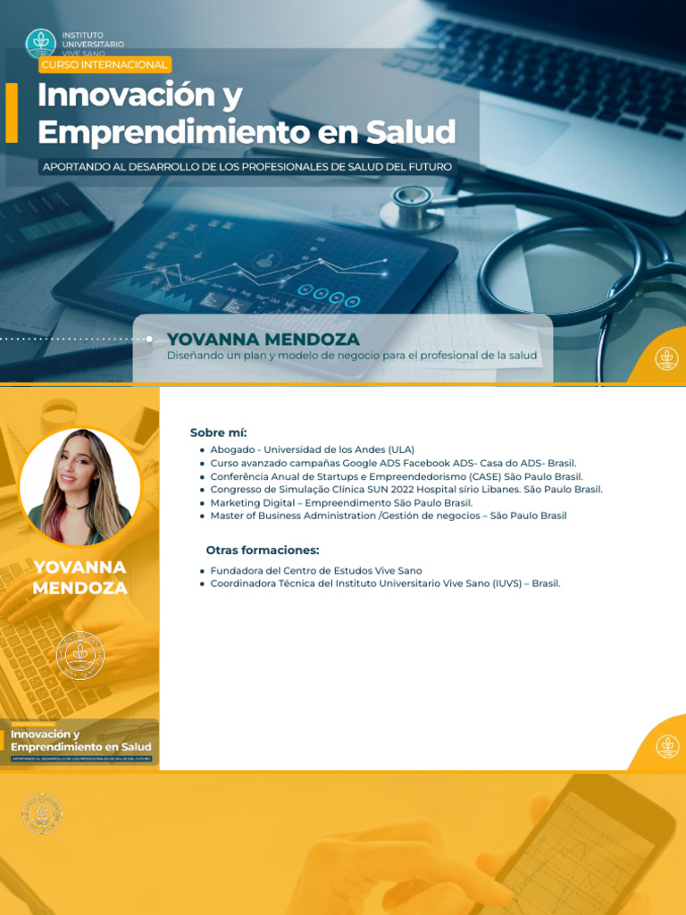 Plan de Negocio para Profesionales de Salud | PDF | Modelo de negocio ...
