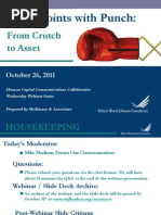 Download PowerPoints with Punch From Crutch to Asset by HC3 SN70432462 doc pdf