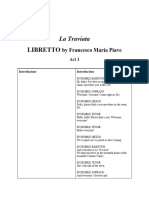 La Traviata Libretto