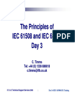 The Principles of IEC 61508 and IEC 61511 Day 3