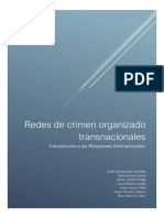 Crimen Organizado Transnacional - Trabajo Final Relaciones Internacionales