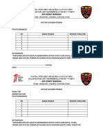 Daftar Susunan Pemain