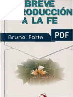 Forte, Bruno - Breve Introduccion A La Fe