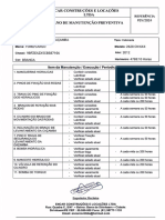 PLANO DE MANUTENÇÃO CAMINHÃO CAÇAMBA - ENCAR