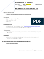 Temario - Examen Ubicación Verano 2024 - DPCC - 4to A y B - Prof. Gibo