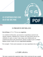 O Empirismo de David Hume