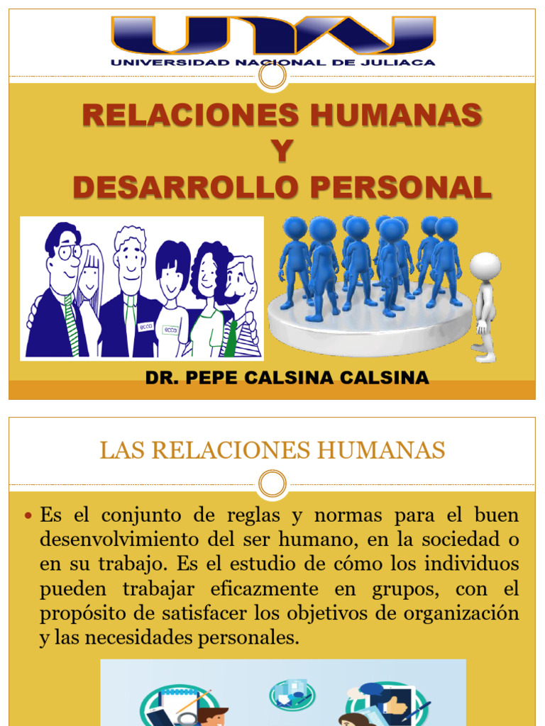 Relaciones Humanas e Interpersonales | Descargar gratis PDF ...