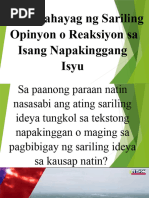 DLP Pantasya at Realidad | PDF