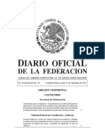 Edicion Vespertina Contenido: Secretaría de Gobernación
