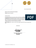 Carta de Distribuidor Autorizado AIONIA