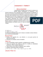 Econometría I - Unidad 3