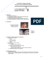 Module 8 Group Assessment and Management of Welfare