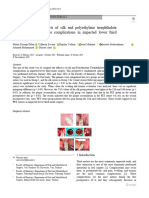 Evaluation of The Effects of Silk and Polyethylene Terephthalate Sutures On Postoperative Complications in Impacted Lower Third Molar Surgery