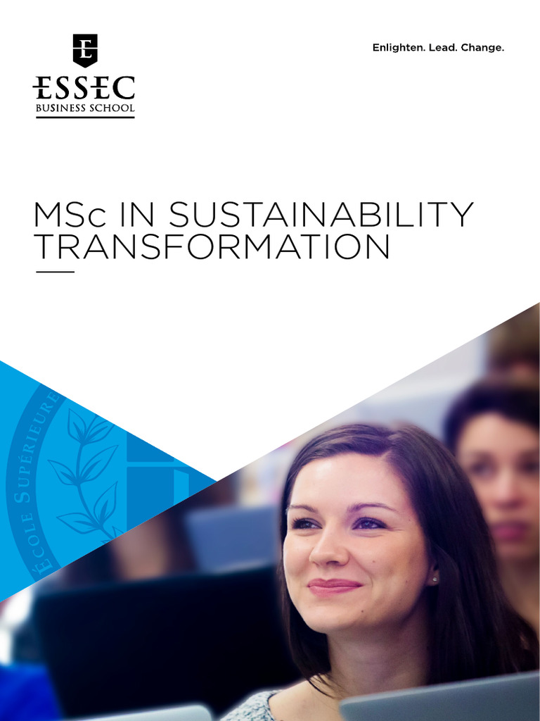 Brochure msc in sustainability transformation web download free pdf