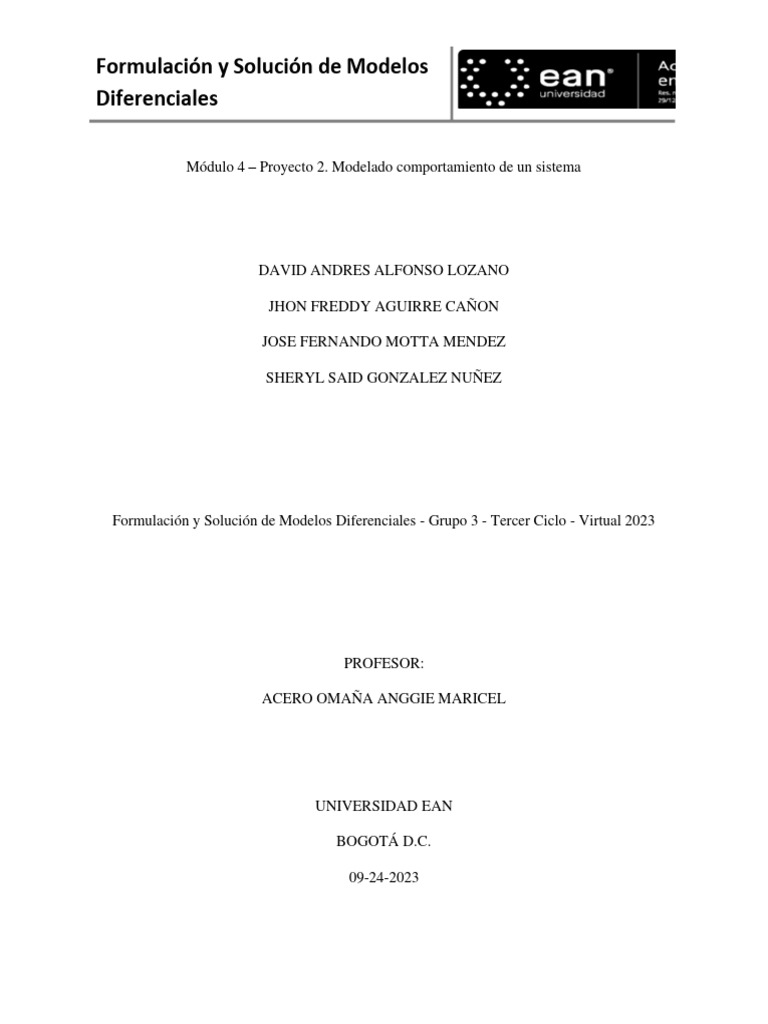 Modelado SIR de Enfermedades Infecciosas | PDF | Ecuaciones ...